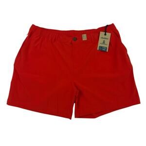 Chubbies  Everywear Shorts Mens XXL Red 6” Inseam Performance Golf NWT